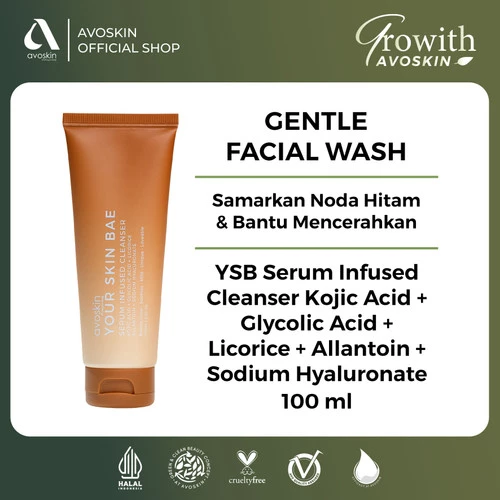 Facial Cleanser Avoskin Your Skin Bae Kojic Acid