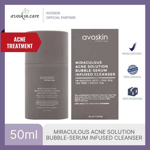 Miraculous Acne Solution Bubble-Serum Infused Cleanser