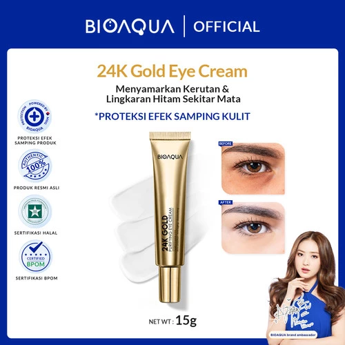 24k Gold Purifying Eye Cream