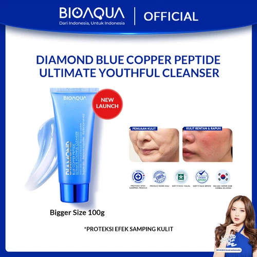 Diamond Blue Copper Peptide Ultimate Youthful Cleanser