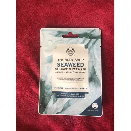 Seaweed Balance Sheet Mask