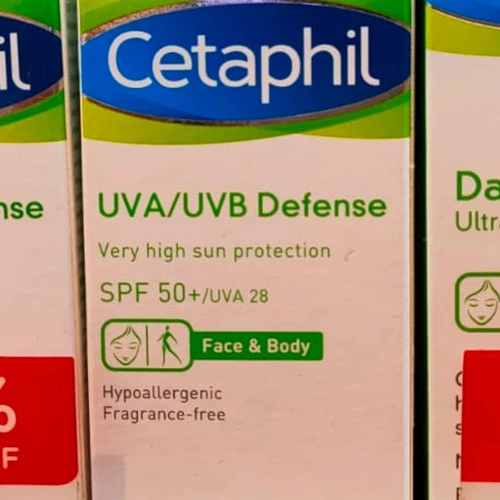 UVA/UVB Defence Spf 50+