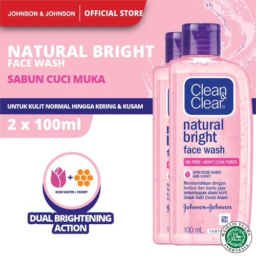 Natural Bright Face Wash