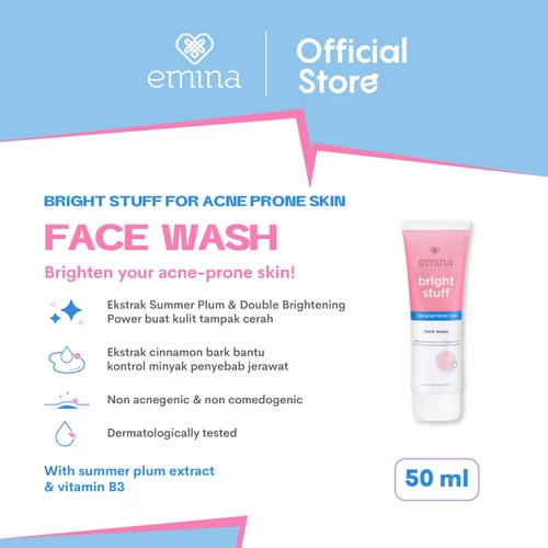 Bright Stuff For Acne Prone Skin Face Wash