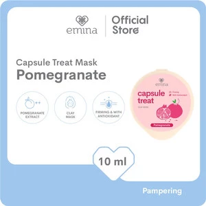 Capsule Treat Clay Mask Pomegranate