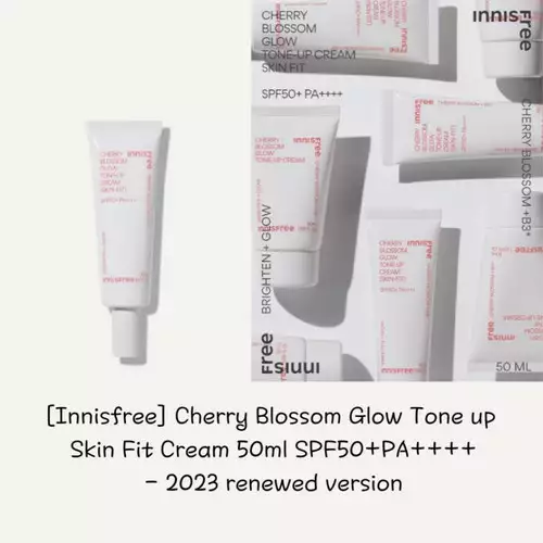 Jeju Cherry Blossom Skin-Fit Tone Up Cream SPF50+/PA++++