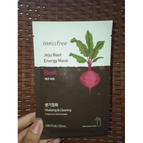 Jeju Root Energy Mask [Beet]