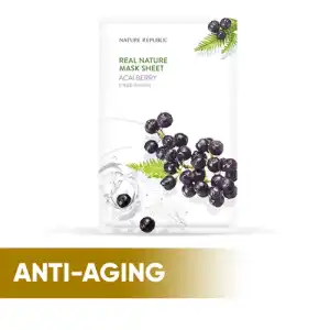 Real Nature Mask Sheet Acai Berry