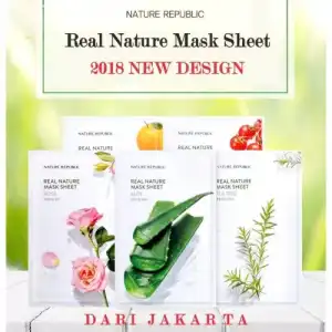 Real Nature Mask Sheet Cucumber