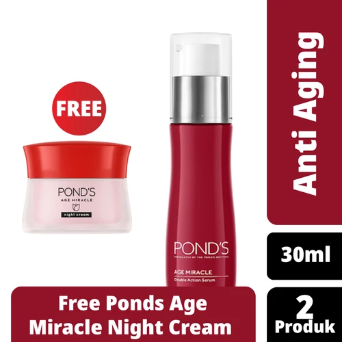 Age Miracle Youthful Glow Double Action Serum