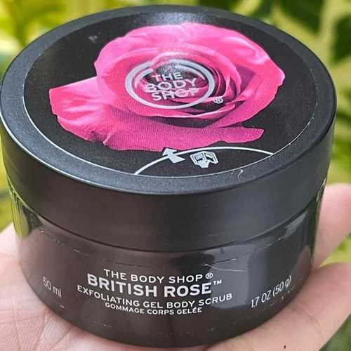 British Rose Exfoliating Gel Body Scrub