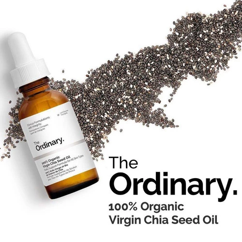 100% Organic Virgin Chia Seed Oil