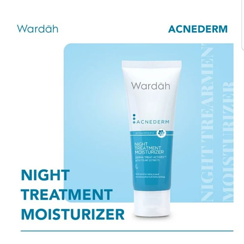 Acnederm Night Treatment Moisturizer